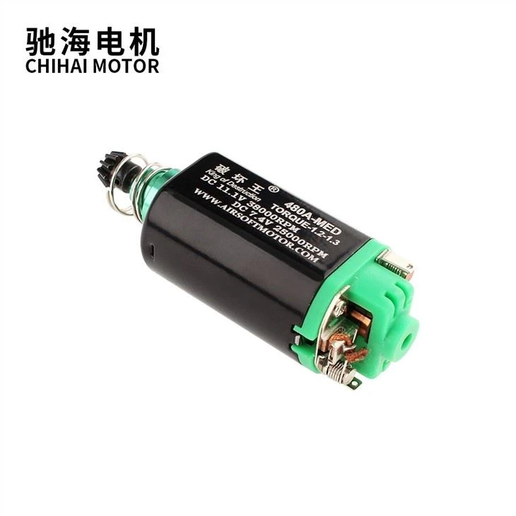 Medium Shaft 38000rpm Wet-pressure Ferrite Magnet Airsoft Motor